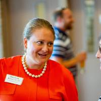 Guests at the Engineering Design Project Preview Event